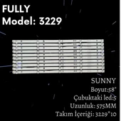 Fully-set-3229 Sunny 58 Inc 3v Sn58ledj203/0216, Ax58ledj203/0216, 58ledj203, Js-d-jp58dm-051ec, R72-58d04-005 Tv Led Ba - 1