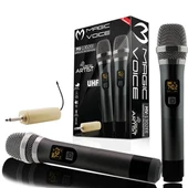Magicvoice Mv-1302ee  2 El Kablosuz Mikrofon - 1