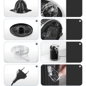 Rowenger D-8037F 600watt Elektrikli Narenciye Sıkacağı Meyve Sıkacağı Portakal Sıkacağı - 6