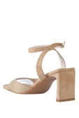 Stato Kadın Topuklu Sandalet Nude Beyaz thumbnail 5