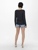 ONLY Bayan Örme Kazak 15113356 thumbnail 5