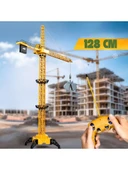 Dev Boy Uzaktan Kumandalı Oyuncak Kule Vinç 128 CM thumbnail 8