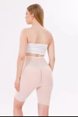 MDB Freshness 0007 Lazer Kesim Tül Yüksek Bel Şort Korse thumbnail 5