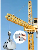 Dev Boy Uzaktan Kumandalı Oyuncak Kule Vinç 128 CM thumbnail 4