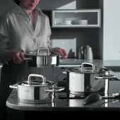 Jumbo Metalix 14 Parça Çelik Çeyiz Seti (Metalix 8 Parça Çelik Tencere Seti-Metalix Full Metal Çaydanlık-3'lü Cezve) thumbnail 8