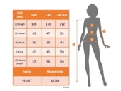 MDB Kadın Uzun Kollu Bisiklet Yaka Taşlı Midi Kadife Elbise thumbnail 5