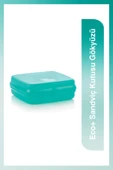 Tupperware Eco Sandviç Kutusu Gökyüzü thumbnail 1
