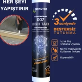 Bostik Çekobond 007 High Tack Çok Amaçlı Süper Yapıştırıcı Beyaz 290 ml thumbnail 2