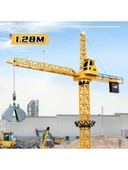 Dev Boy Uzaktan Kumandalı Oyuncak Kule Vinç 128 CM thumbnail 6