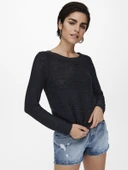 ONLY Bayan Örme Kazak 15113356 thumbnail 2