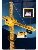 Dev Boy Uzaktan Kumandalı Oyuncak Kule Vinç 128 CM thumbnail 5