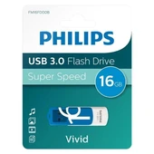 Philips Vivid Serisi 16gb Usb 3.0 Super Speed Flash Bellek (fm16fd00b/00) - 1