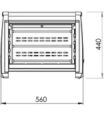 Kumtel LX-2832 Siyah 1500 Watt Isıtıcı - 3