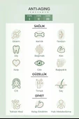 Collagen Forte Anti-Aging Kolajen Complex , Hyalüronik Asit  , C Vitamini , Çinko , Selenyum , 1500 Mg , 90 Tablet thumbnail 3