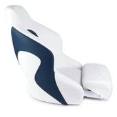 Mavi Beyaz Desenli Tekne Kaptan Koltuğu - 2