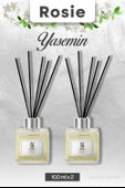 2 Adet Yasemin Rosie Çubuklu Oda Kokusu 100 ml thumbnail 1