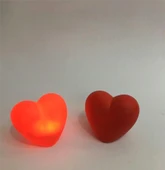 Işıklı Kalp Kırmızı Kalp Led Işıklı Lamba thumbnail 2
