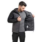 RAB MİCROLİGHT ALPİNE KAZ TÜYÜ CEKET SİYAH/GRİ RENK - 4