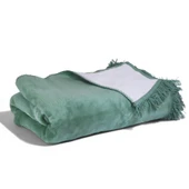 Bigghome Çintemani Yeşil Çift Kişilik Battaniye 200 x 220 cm thumbnail 5