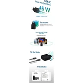 Eagleton 45W Pd Seyahat Şarj Cihazı thumbnail 4