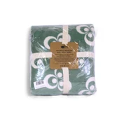 Bigghome Çintemani Yeşil Çift Kişilik Battaniye 200 x 220 cm thumbnail 10