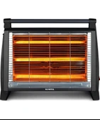 Kumtel LX-2832 Siyah 1500 Watt Isıtıcı - 1