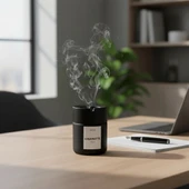 Siyah Cam Küllük thumbnail 1