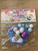 Happy Pinch Music Squishy Squeeze Stres Giderici Pati, Yumuşak/Jel Sıkma Oyuncağı, 11CM, Renkli thumbnail 2
