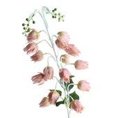 Yapay Çiçek Çan Çiçeği Gülkurusu 85cm Tek Dal Kumaş Çiçek Uzun Dal thumbnail 3