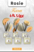 Kavun 6 AL 5 ÖDE, Rosie Çubuklu Oda Kokusu 100 ml thumbnail 1