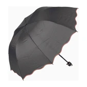 Marlux Siyah Mini Puantiye Kadın Şemsiye thumbnail 2