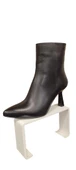 VENÜS 2554002K İNCE TOPUK SİVRİ DERİ KLASİK KADIN BOT thumbnail 9