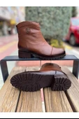 VENÜS 2253409K TOPUKLU FERMUARLI GÜNLÜK DERİ KADIN BOT thumbnail 11