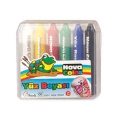 Nova Color Yüz Boyası 6 Lı Ruj Tipi Nc-210 - 1