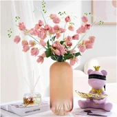 Yapay Çiçek Çan Çiçeği Gülkurusu 85cm Tek Dal Kumaş Çiçek Uzun Dal thumbnail 8