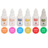 BD 6'lı Sıvı Gıda Boyası Seti – 20 ml (Turuncu, Pembe, Mavi, Sarı, Yeşil, Kırmızı) thumbnail 1