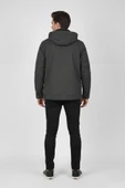 Erkek Kapüşonlu Kanvas Spor Mont M2635 BGL-ST04916 thumbnail 11