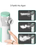 Taşınabilir Mesh Nebulizatör Şarjlı 3 Kademeli Sessiz Aeroterapi Cihazı – Çocuk & Yetişkin Uyumlu - 2