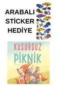 ARABALI STİCKER HEDİYELİ - OKUL ÖNCESİ RESİMLİ KİTAPLAR MASAL - KUSURSUZ PİKNİK thumbnail 1