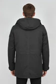 Erkek Spor Kanvas Kapüşonlu Parka M2585 BGL-ST04915 thumbnail 11