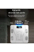 NACTUMU Akıllı Dijital Baskül, Yağ Ölçer ve Bluetooth Bağlantılı Fonksiyonel Tartı thumbnail 2