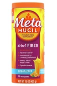 Metamucil Orange Multihealth Fiber Powder Sugar Free 425GR - 1
