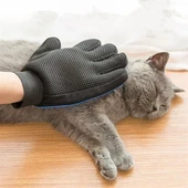 OLLEVRA Tüy Toplayan Kedi Temizleme Eldiveni Tüy Toplama Eldiveni thumbnail 1