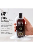 American Crew Men Tea Tree 3’ü 1 Arada Şampuan 250ML - 2