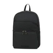 pilelistore BİRİNCİ KALİTE SUNİ DERİ ŞIK TASARIM LAPTOP BÖLMELİ SIRT ÇANTASI SİYAH - 1