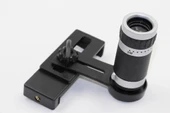 8x18 Zoom Teleskop Telefon Kamera Lensi Mini El Dürbünü - 4