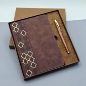 pilelistore Lüks Kutulu Defter Kalem Set thumbnail 1