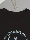 Kadın Uzun Kollu Bisiklet Yakabe Youdesenli Viskon Bluz thumbnail 4