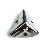 Dekoratif, Kutu, Sandık Köşesi - 35x22 Mm, Küçük, Nikel, 100 Adet - 1