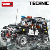 Amazon'un Çok Satan SWAT Özel Polis Araç Modeli TuğlaYapı Blok Set:787 PARÇA - 2